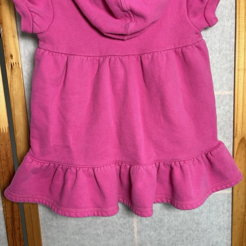 Vintage Ralph‎ Lauren Girls Size 12 Months Pink Hooded Dress